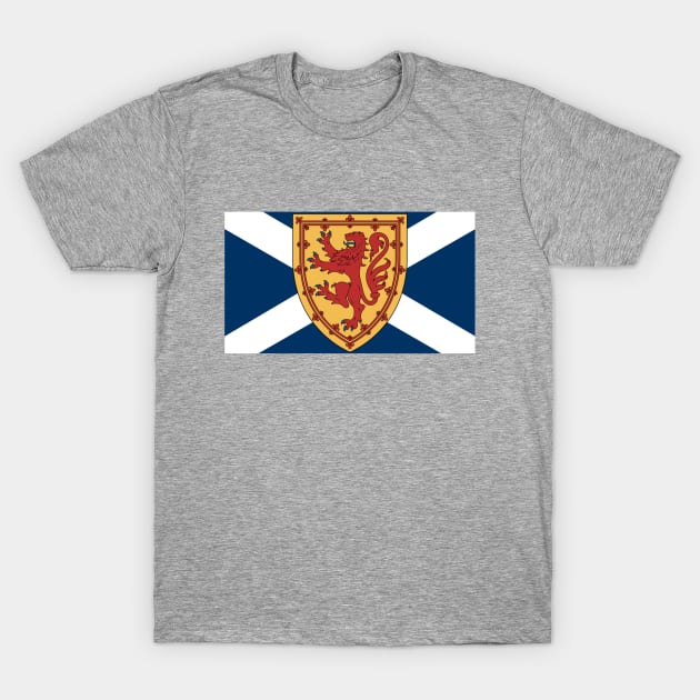 Royal Scottish Coat of Arms on Flag T-Shirt by iaredios